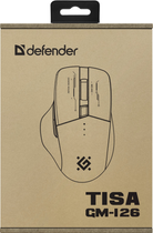 Бездротова ігрова миша Defender TISA GM-126 Bluetooth/Wireless White/Blue (4745090825428) - зображення 7
