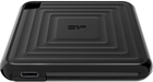 SSD dysk Silicon Power PC60 1TB USB-C Black (SP010TBPSDPC60CK) - obraz 3