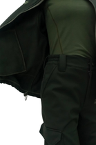 Куртка тактическая софтшелл XS Олива, Хаки - изображение 3