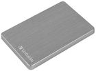 Жорсткий диск Verbatim Store n Go Alu Slim 1ТБ 2.5" USB 3.2 Сірий (0023942536628) - зображення 2
