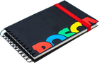 Szkicownik Posca A5 BlackBook 48 arkuszy (3296280047492) - obraz 2