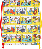 Сумка для взуття Pippi Longstocking Hippa Gymsack Energetic Yellow 34 x 40 см (6416845085586) - зображення 1