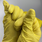 Рукавички Нітрилові жовтий XL, 100 шт (MediOk SOLAR SAPPHIRE) - зображення 4