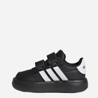 Дитячі кеди для хлопчика Adidas Breaknet 2.0 CF I ID5277 26.5 Чорні/Білі (4066766675018) - зображення 2