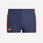 Kąpielówki młodzieżowe chłopięce bokserki adidas CB 3S Boxer IP2718 158 cm Granatowe (4067887329736)