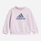 Дитячий спортивний костюм (світшот + штани) для дівчинки adidas I BOS LOGO JOG IS2517 104 см Рожевий/Темно-синій (4067887406116) - зображення 2