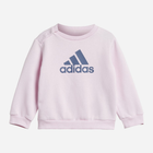 Komplet dziecięcy sportowy (bluza + spodnie) dla dziewczynki Adidas I BOS LOGO JOG IS2517 98 cm Różowy/Granatowy (4067887406123) - obraz 2