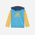 Дитячий спортивний костюм (худі + штани) для хлопчика Adidas I CB FT JOG IS2678 74 см Синій/Жовтий/Блакитний (4067887150828) - зображення 2