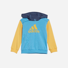 Дитячий спортивний костюм (худі + штани) для хлопчика Adidas I CB FT JOG IS2678 80 см Синій/Жовтий/Блакитний (4067887147149) - зображення 2