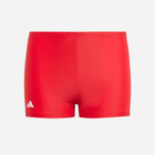 Młodzieżowe kąpielówki bokserki dla chłopca Adidas 3S Boxer IU1894 158 cm Czerwone (4067887325691) - obraz 1