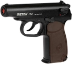 Пистолет стартовый Retay PM кал. 9 мм+Холостые патроны STS 9 мм 15 шт - изображение 5