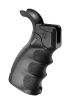 Складная пистолетная рукоятка FAB Defense AGF-43S для AR-15/М4/М16 (полимер) черная - изображение 1