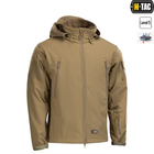 З підстібкою куртка Tan Soft Shell M-Tac 3XL - зображення 3