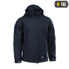 Куртка Soft Shell Navy M-Tac Blue 3XL - изображение 2