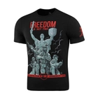 M-Tac футболка Freedom Black XS - зображення 1