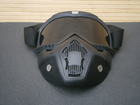 Захисна маска-трансформер Sport M-8583 чорна - изображение 6