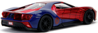 Машина металева Jada Марвел Людини-Павук Форд GT 2017 1:32 (SBA253222002) - зображення 7