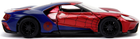 Metalowy samochód Jada Marvel Spider-Man Ford GT 2017 1:32 (SBA253222002) - obraz 8