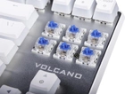 Клавіатура дротова Modecom Volcano Lanparty Pudding Edition Outemu Blue USB White (K-MC-LANPARTY-U-RGB-BLUE-200-PUDD) - зображення 4