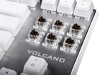 Клавіатура дротова Modecom Volcano Lanparty Pudding Edition Outemu Brown USB White (K-MC-LANPARTY-U-RGB-BROWN-200-PUDD) - зображення 5