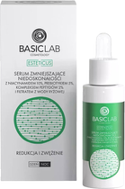 Serum do twarzy BasicLab Esteticus Redukcja i zwężenie z niacynamidem 10% zmniejszające niedoskonałości 30 ml (5907637951543) - obraz 2