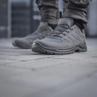 Тактические кроссовки сеточкой M-Tac Iva Grey серые 43 - изображение 11