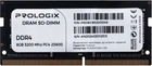 Оперативная память Prologix SODIMM DDR4-3200 8192 MB PC4-25600 (PRO8GB3200D4S)