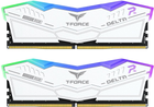 Pamięć Team Group DDR5-6000 32768MB PC5-48000 (Kit of 2x16384) T-Force Delta RGB White (FF4D532G6000HC38ADC01) - obraz 1