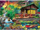 Puzzle Trefl Chatka w Lesie 3000 elementów (5900511330748) - obraz 2