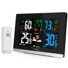 Метеостанция для дома Technoline WS6462 с выносным датчиком Black