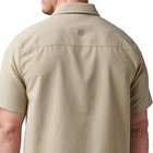 Рубашка тактическая 5.11 Tactical Marksman Utility Short Sleeve Shirt 2XL Khaki - изображение 5