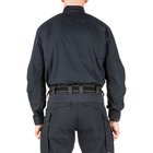 Рубашка тактическая 5.11 XPRT® Tactical Long Sleeve Shirt L Dark Navy - изображение 6