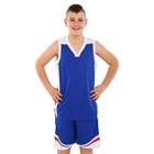 Форма баскетбольная детская Zelart L044 размер 3XS рост 110-120 см Blue-White