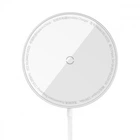 Бездротовий Зарядний Пристрій Baseus Simple Mini3 Magnetic Wireless Charger 15W white
