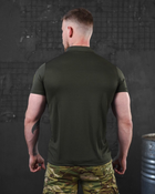 Тактическая футболка поло tactical siries олива 0 XL - изображение 3