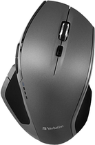 Бездротова миша Verbatim Deluxe Wireless Black/Gray (23942490418) - зображення 1