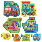 Пазлы картонные (Maxi) Транспорт; Животные Vladi Toys VT1722-28