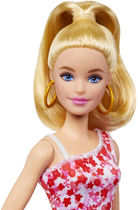Лялька Barbie Fashionistas Doll #205 With Blond Ponytail And Floral Dress (HJT02) - зображення 3