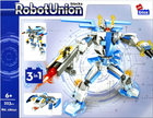 Конструктор Alleblox RobotUnion 3 in 1 Блакитний 223 деталі (5904335831078) - зображення 2