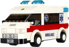 Klocki konstrukcyjne Alleblox City Vehicles Sity Ambulans 255 elementów (5904335887365) - obraz 5