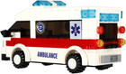 Klocki konstrukcyjne Alleblox City Vehicles Sity Ambulans 255 elementów (5904335887365) - obraz 6