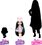 Mini-lalka Mattel Barbie Extra Fly Snow Lady 14 cm (0194735154203) - obraz 3