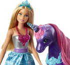 Ігровий набір Mattel Barbie Dreamtopia Лялька Принцеса та Єдиноріг 29 см (0887961611502) - зображення 3