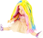 Lalka Pretty Girl z żółto-różowymi włosami 45 cm (5904335847499) - obraz 3
