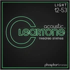 Струны для акустической гитары Cleartone 7412 Acoustic Phosphor Bronze Light (12-53)