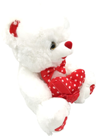 Maskotka DeefLove Valentine Miś z sercem 28 cm (5901500238021) - obraz 3