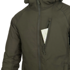 Куртка Helikon-Tex WOLFHOUND Hoodie® - Climashield® Apex 67g, Taiga green L/Regular (KU-WLH-NL-09) - изображение 5