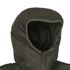 Куртка Helikon-Tex WOLFHOUND Hoodie® - Climashield® Apex 67g, Taiga green M/Regular (KU-WLH-NL-09) - изображение 9