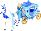 Ігровий набір Mega Creative Dreamу Carriage Blue Лялька + Кінь з каретою (5908275180272) - зображення 5