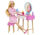 Ігровий набір Mattel Barbie Doll And Bedroom Playset (HPT55) - зображення 3